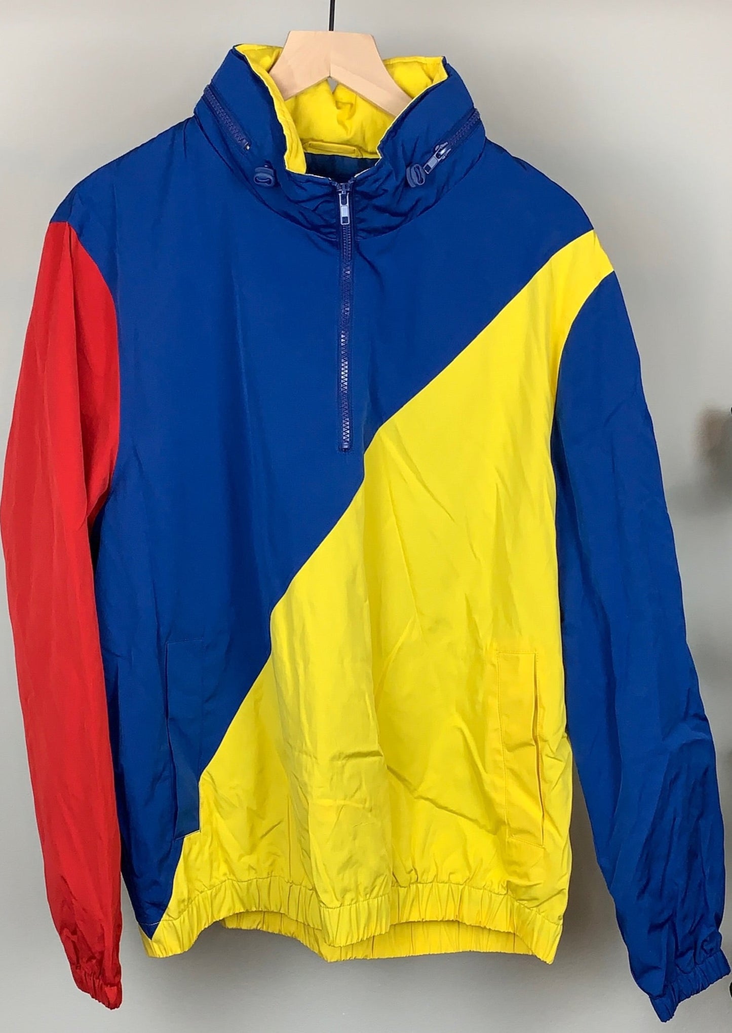 Color Block Jacket By Forever 21 Men