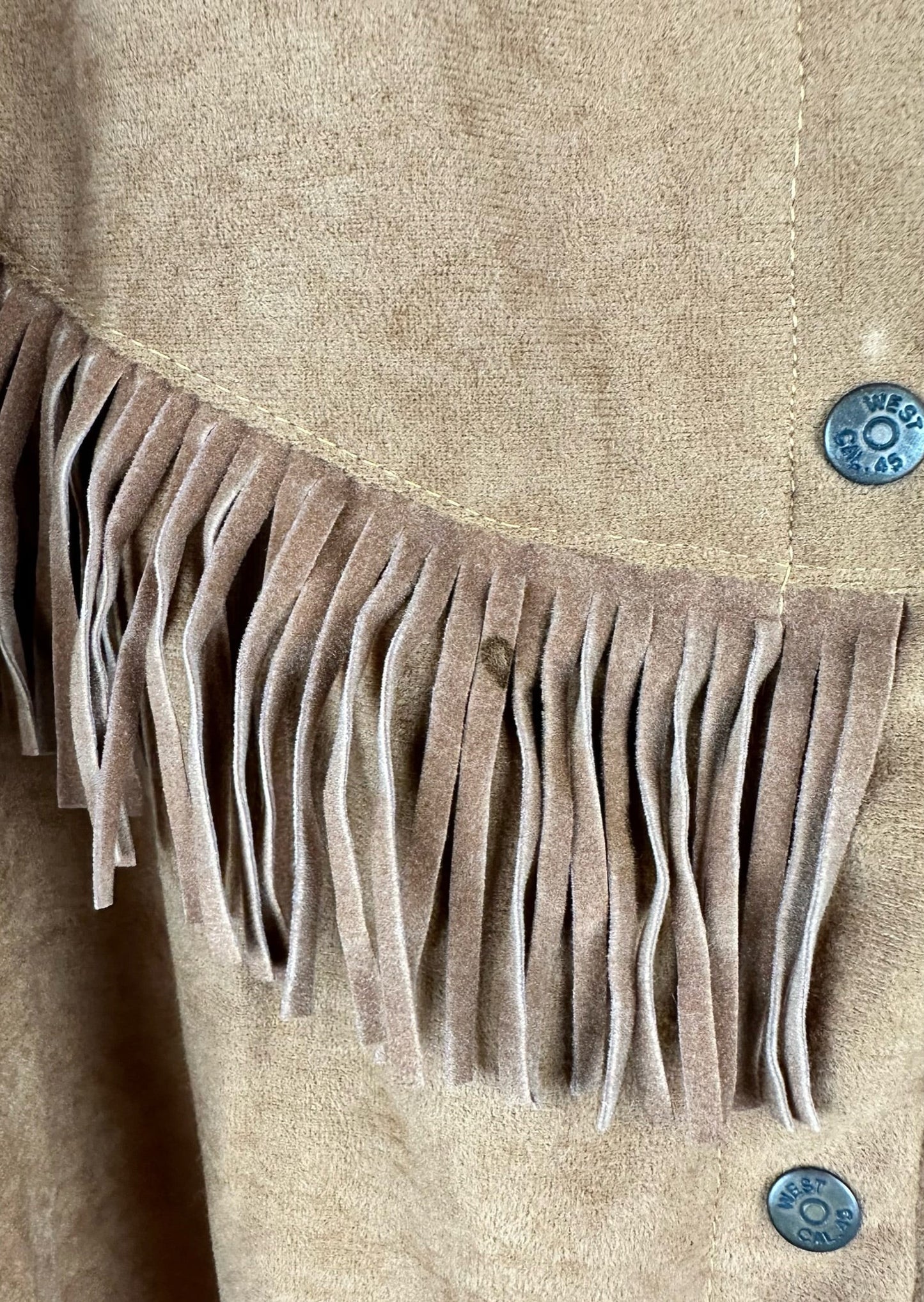Western Fringe Jacket and Skirt Set