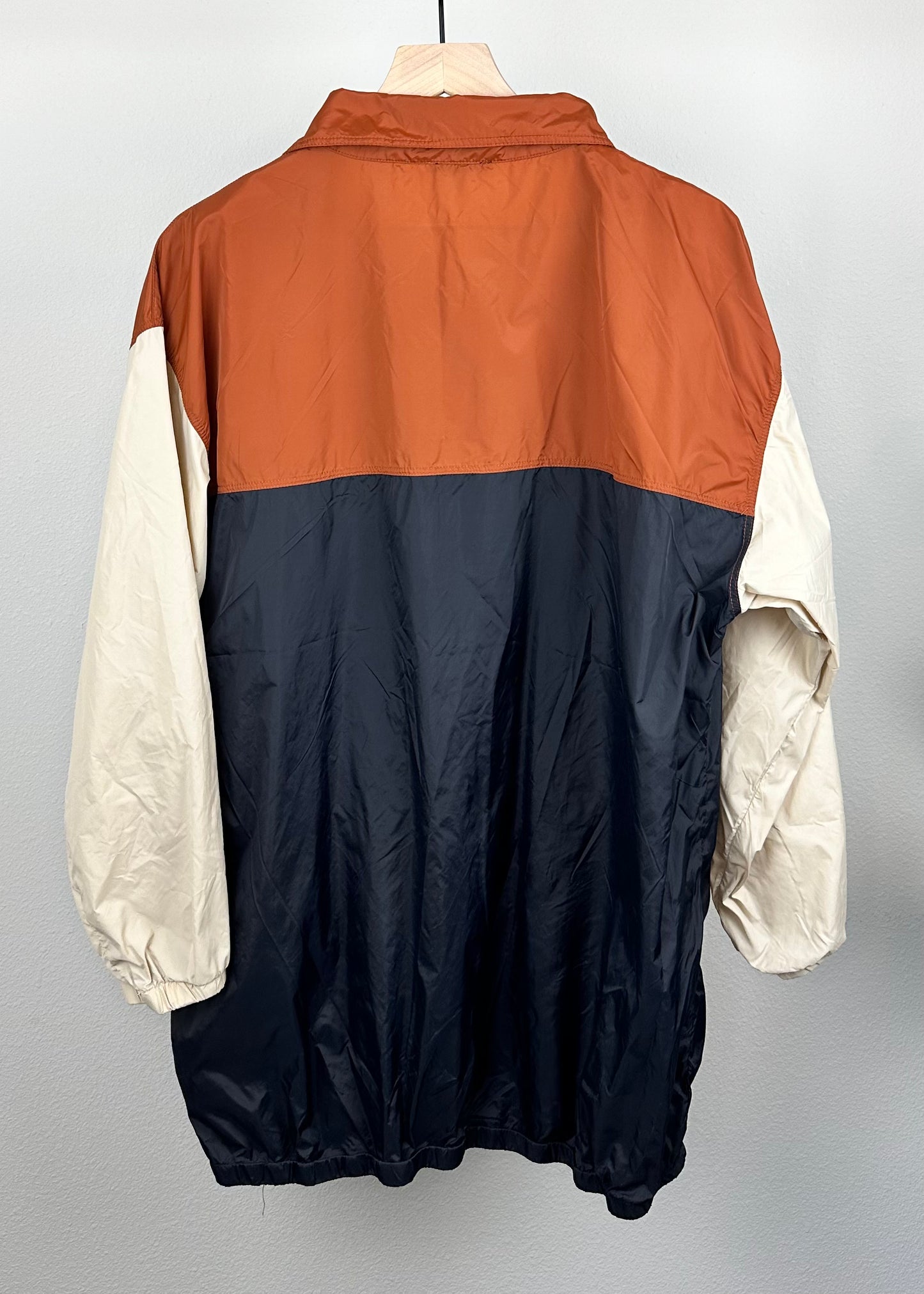 Color Block Pullover Windbreaker By Fashion Nova