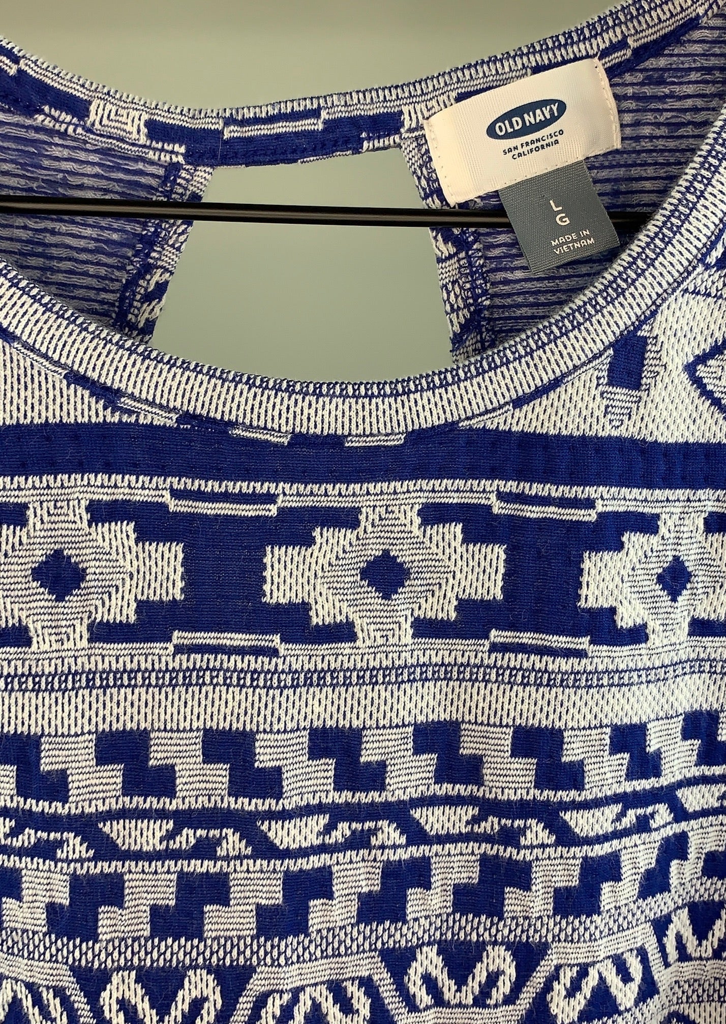 Blue Print Tanktop By Old Navy