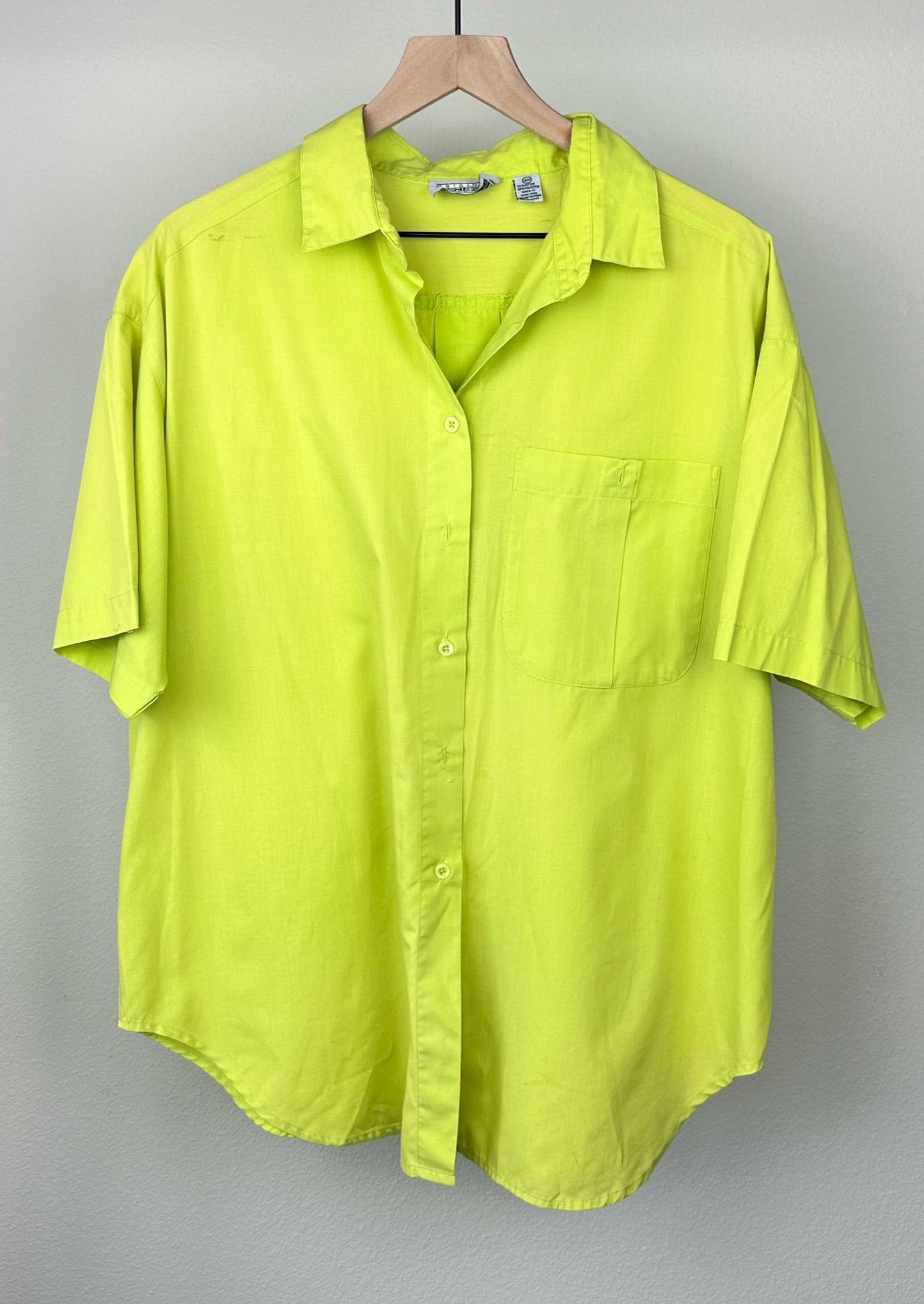 Venezia Boxy Green Blouse