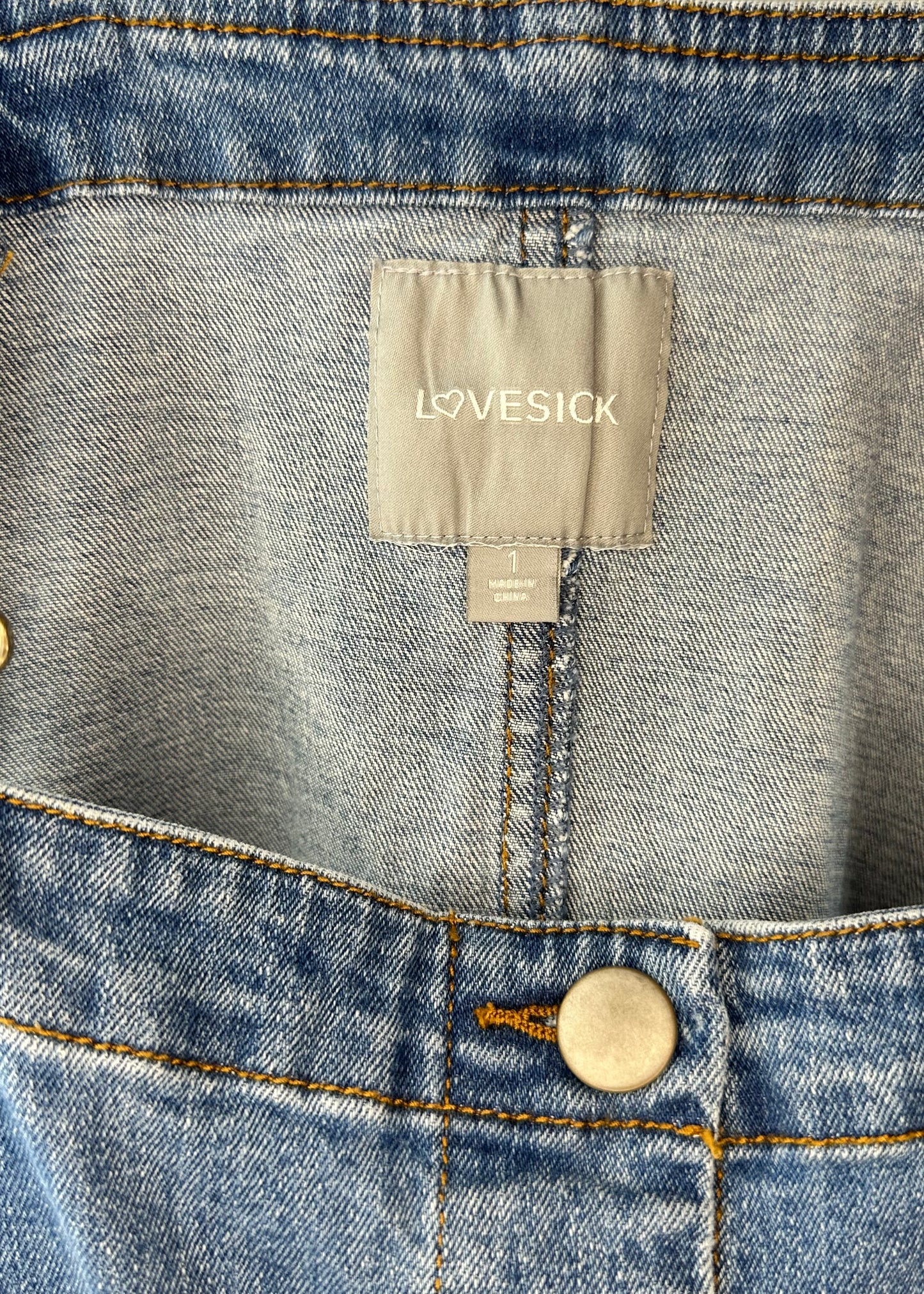 Love Struck Denim Dress by LoveSick