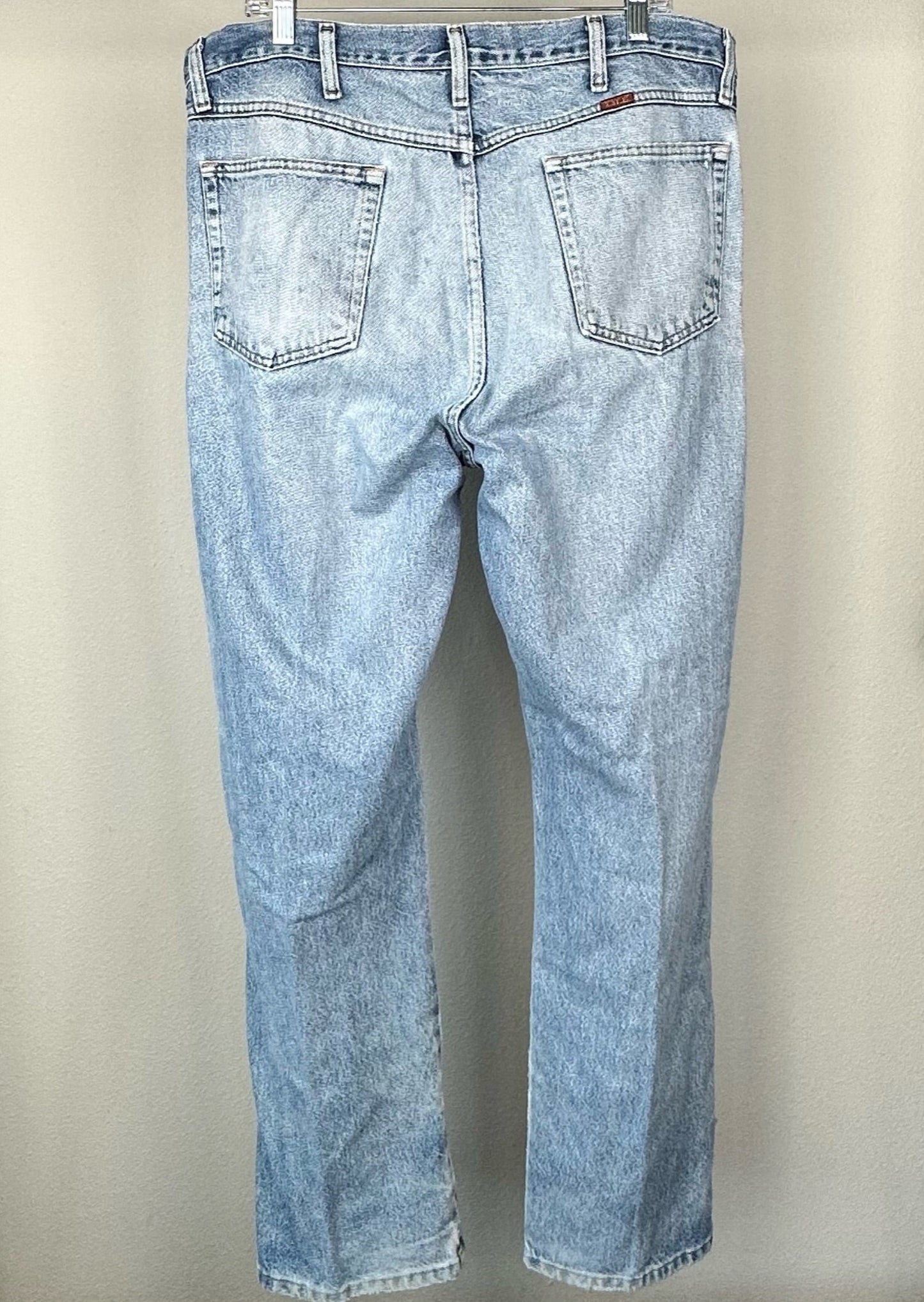 Rustler Ripped Blue Jeans