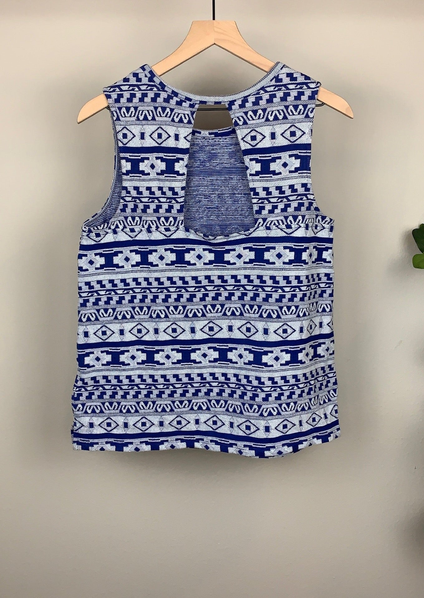 Blue Print Tanktop By Old Navy