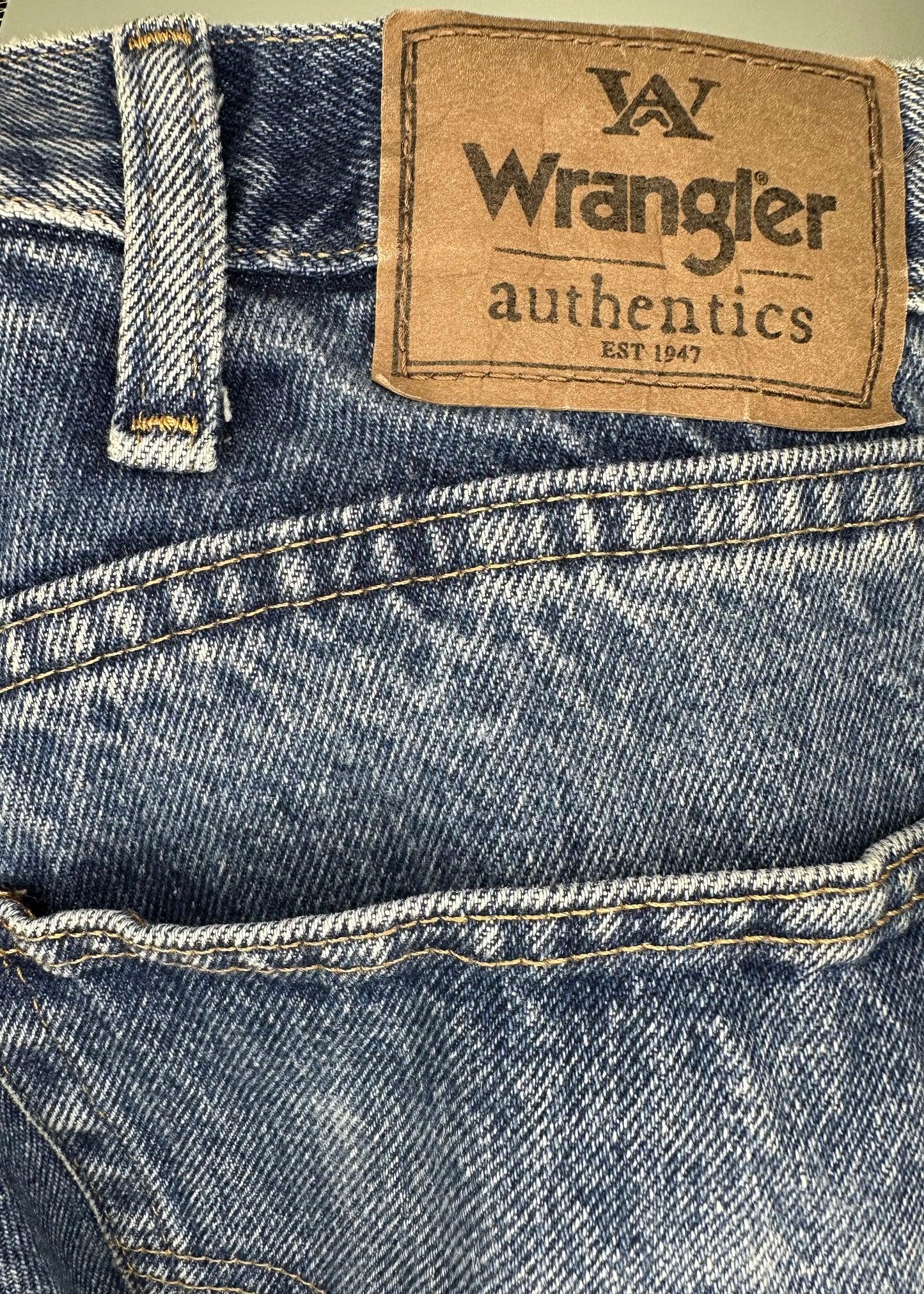 Authentic Blue Denim By Wrangler