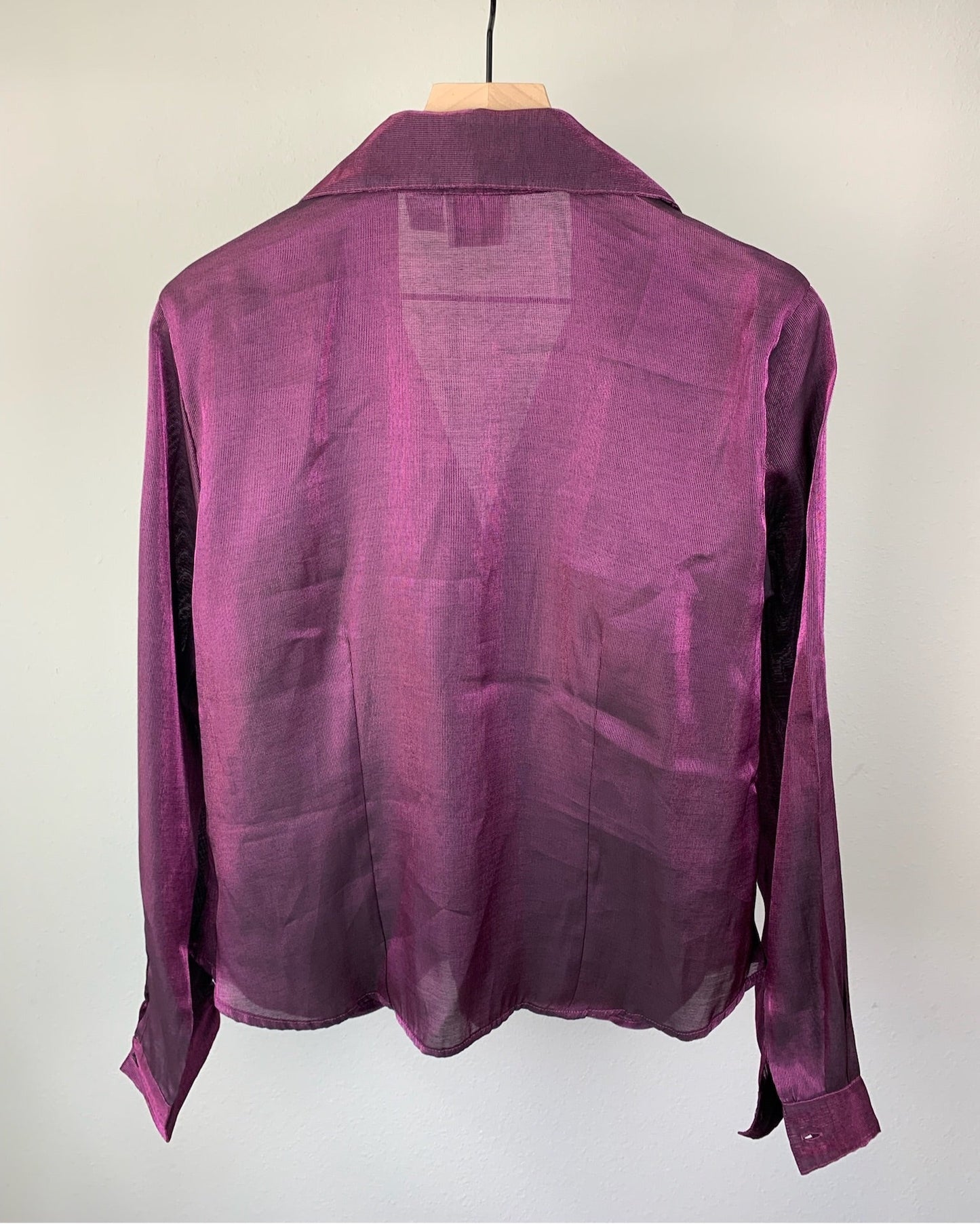 Red Hot Sheer Plum Top