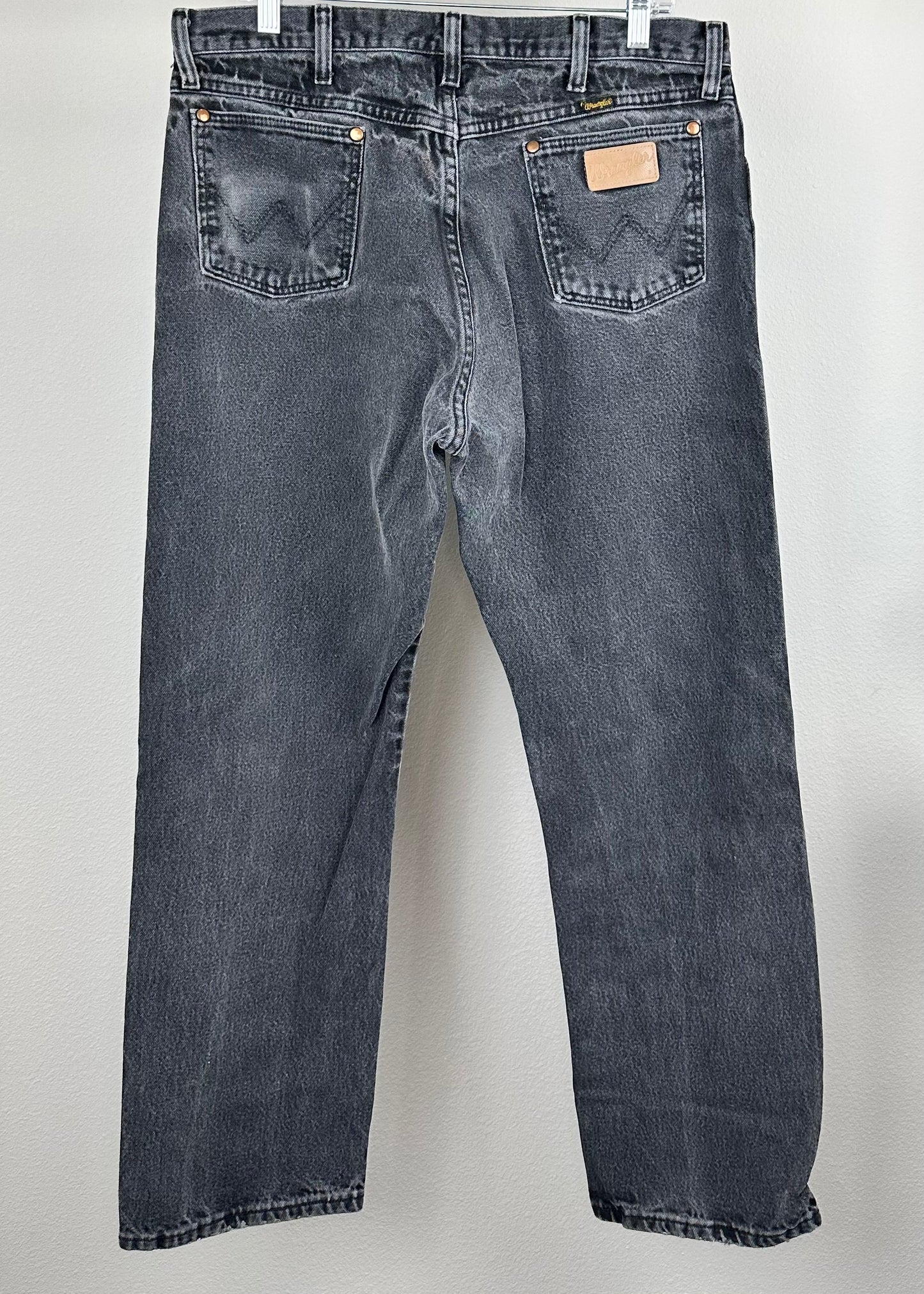 Vintage Washed Black Denim By Wrangler