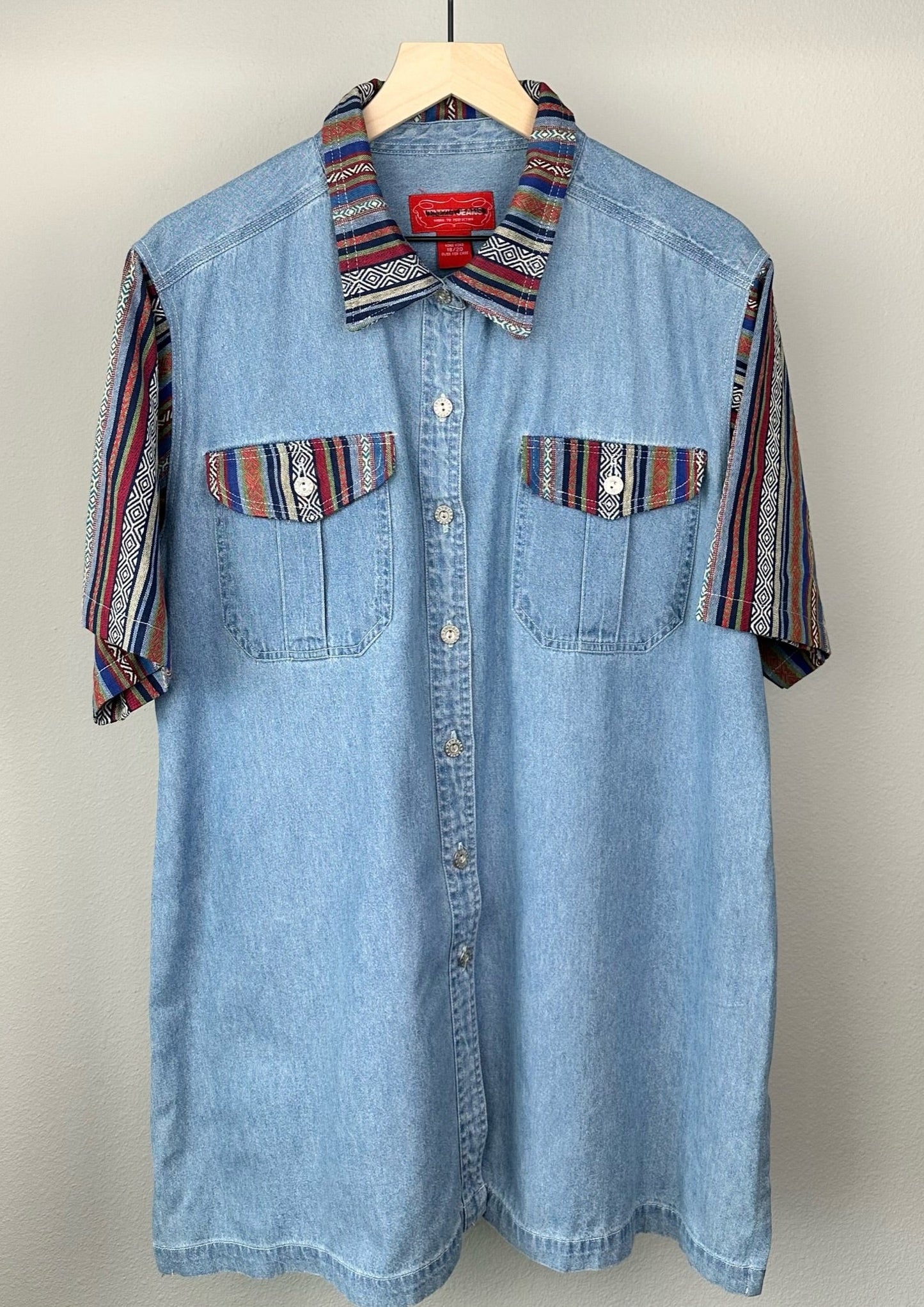 Venezia Denim Shirt-Skirt Set