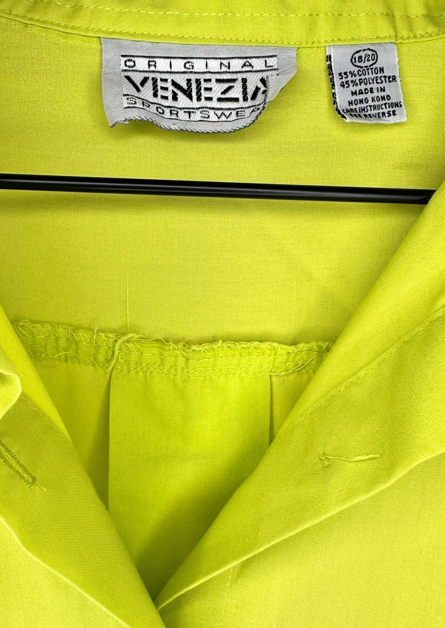 Venezia Boxy Green Blouse