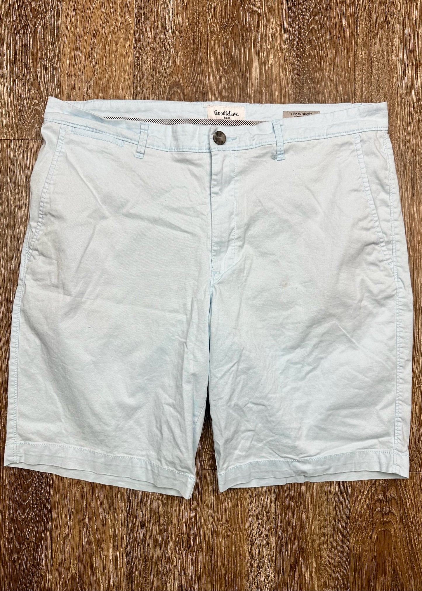 Light Blue Linden Short by Good Fellow & Co