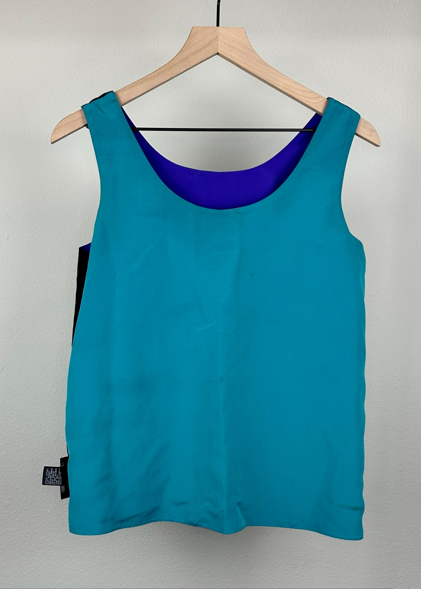Women's Reversible Color Block Top By Notations
