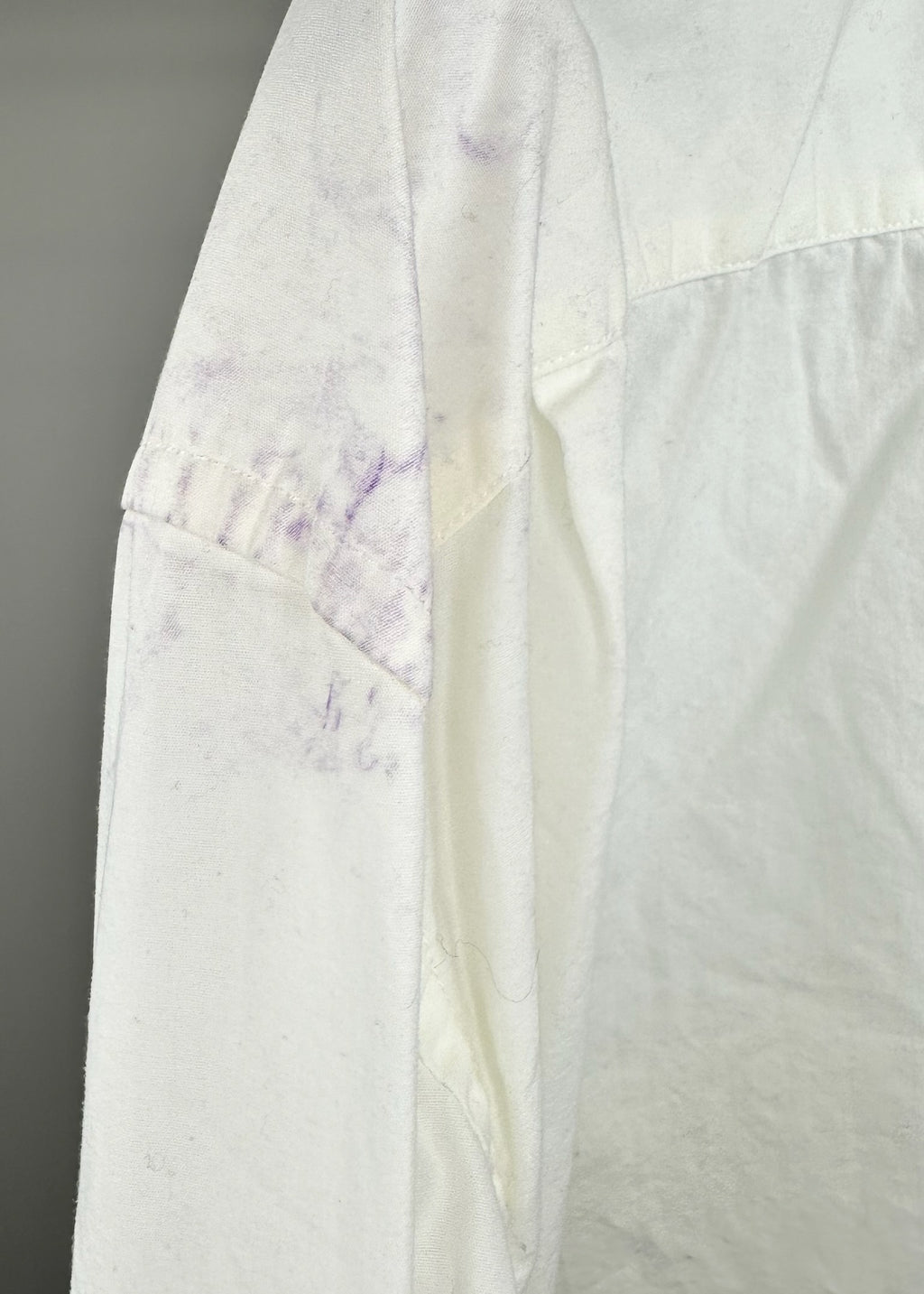 White Long Sleeve Button Up By Nautica