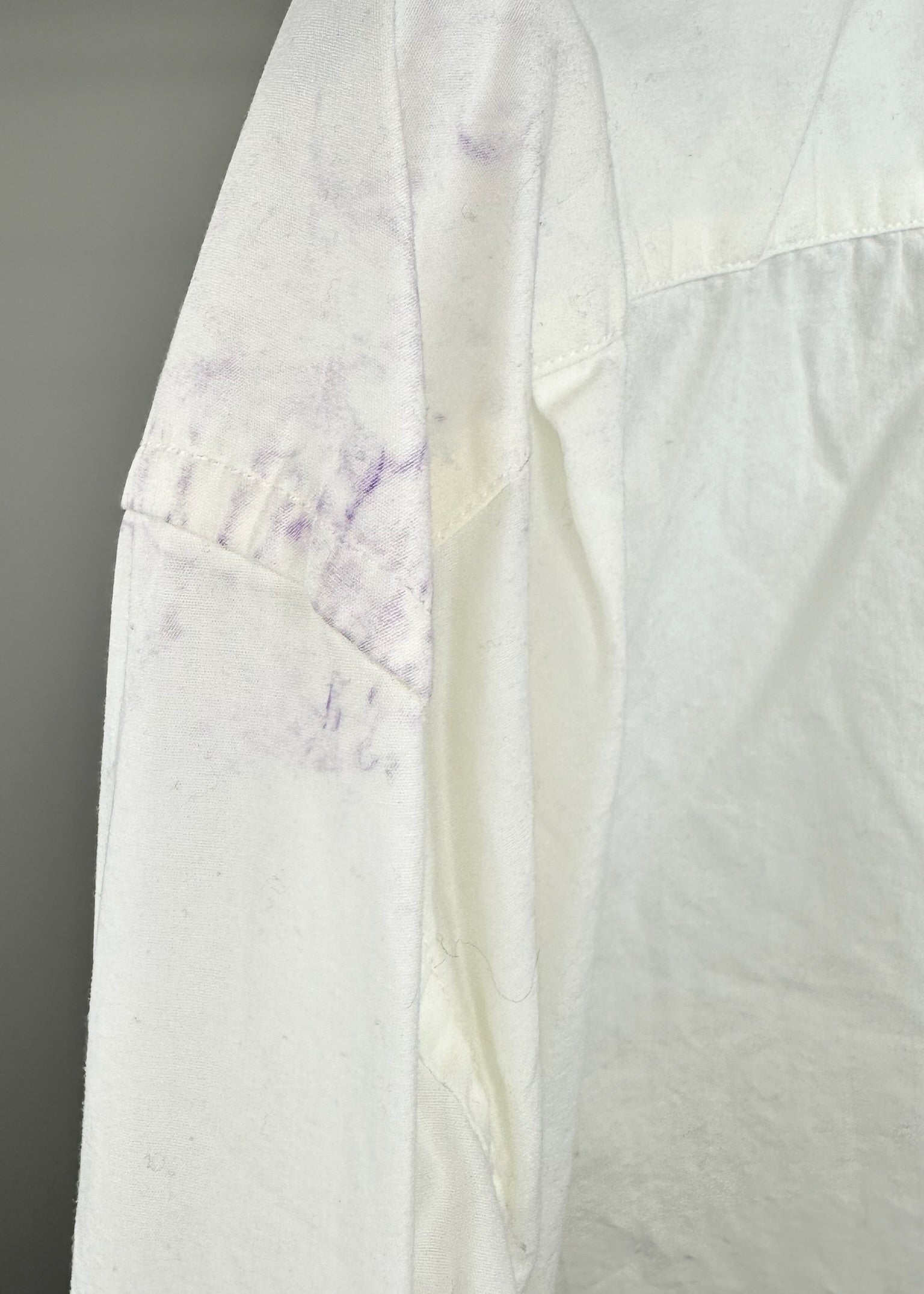 White Long Sleeve Button Up By Nautica