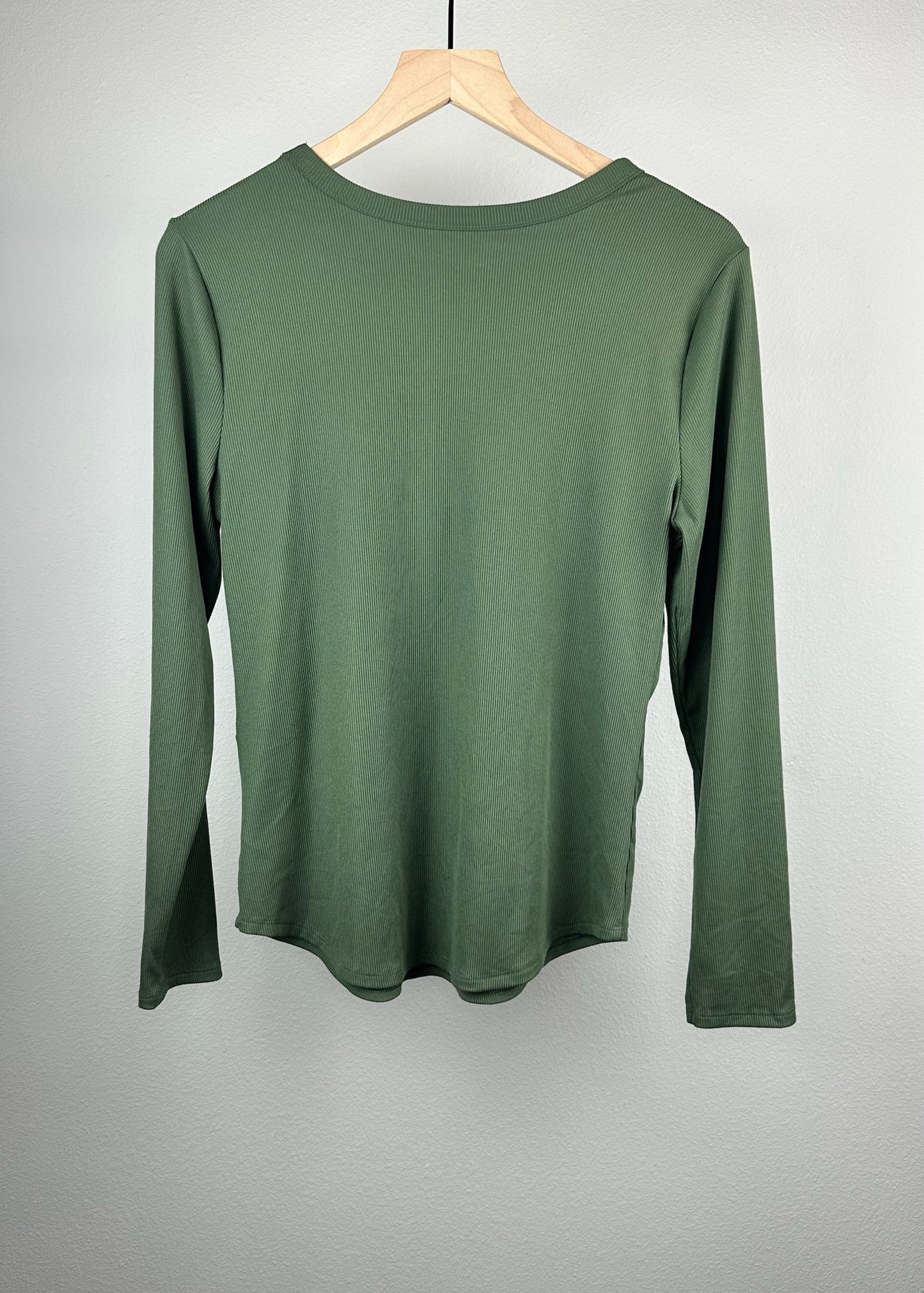 Green Long Sleeve Shirt by No Boundaries