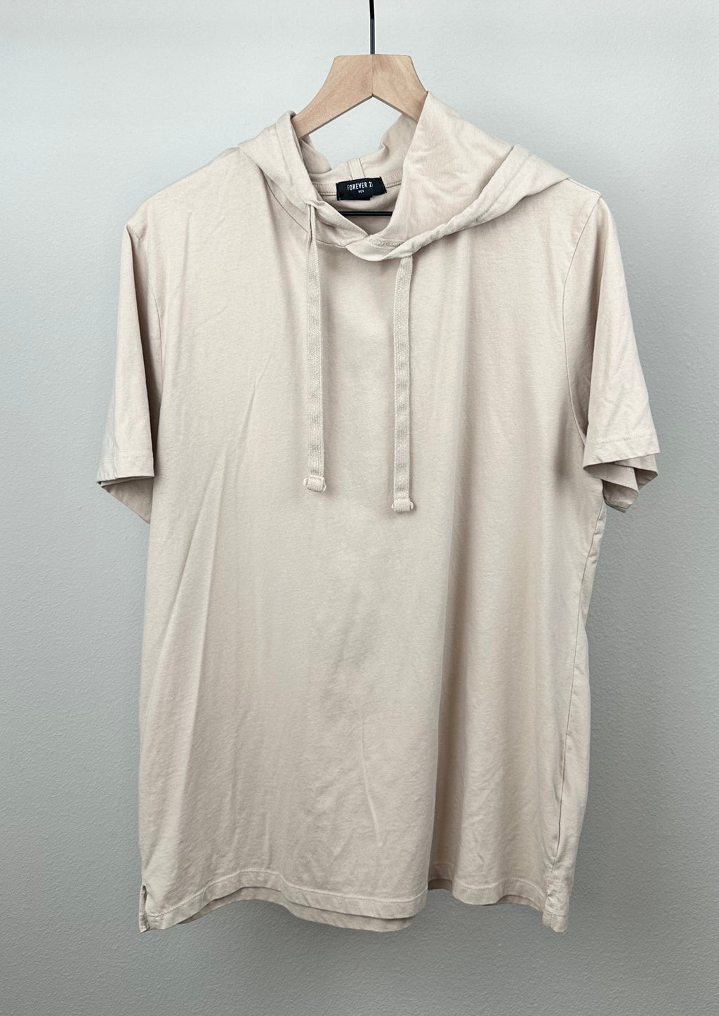 Short Sleeve Hoodie by Forever 21
