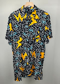Black and Gold Button Up by REASON