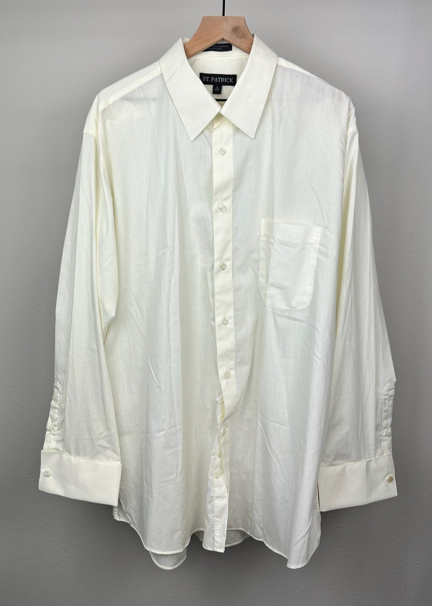 White Button Up By St. Patrick