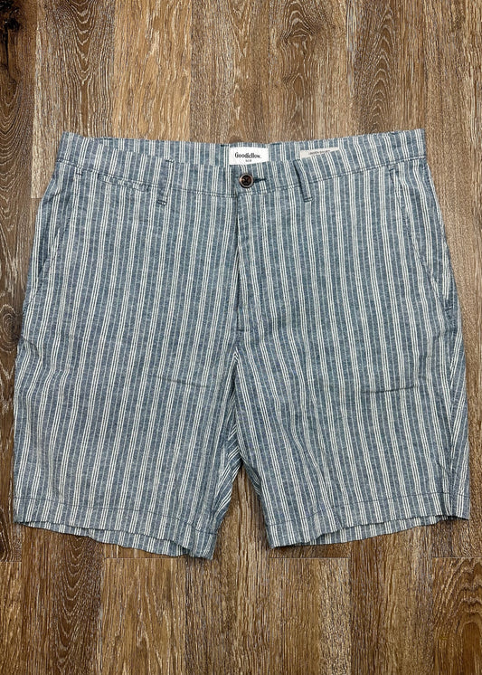 Linden Short Blue Striped by Good Fellow & co