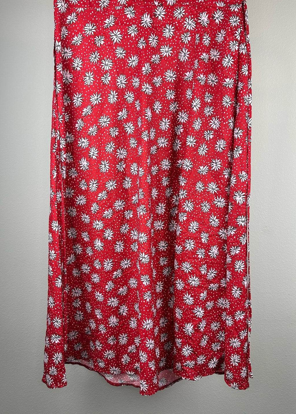 Red Floral Dress by Missguided