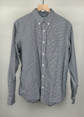 Men's Black and White Classic Plaid Shirt by Old Navy