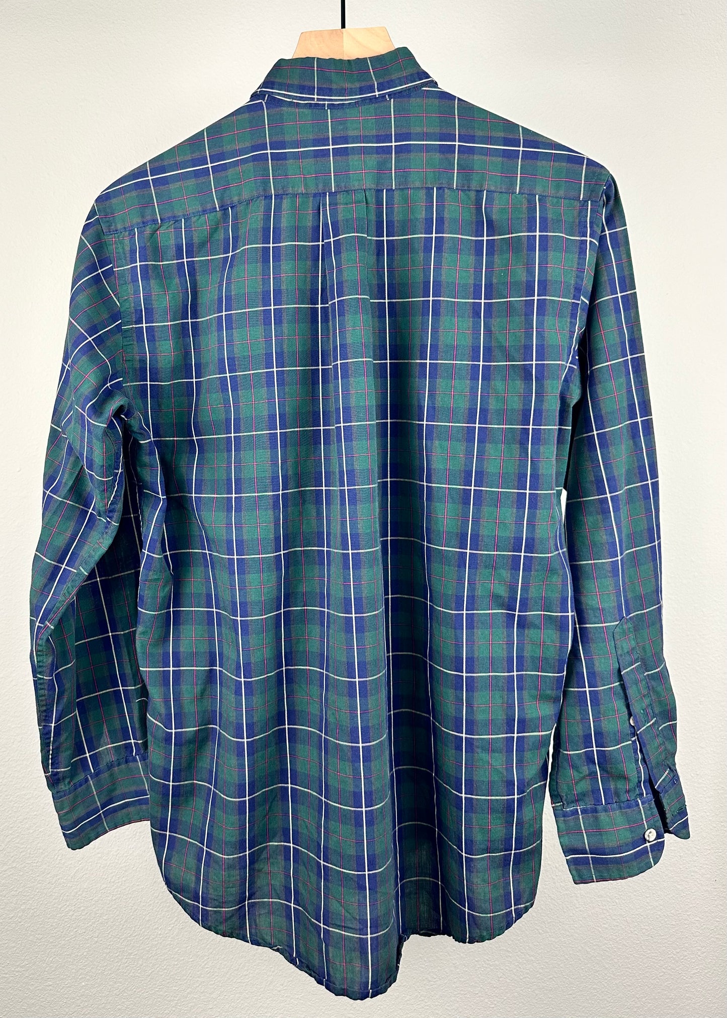 Green Long Sleeve Shirt By Eddie Bauer