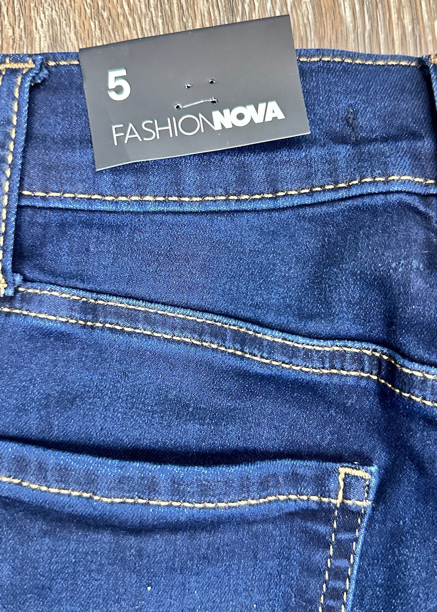 Dark Denim Jeans by Fashion Nova