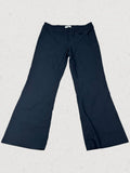 Womens Straight Wide Leg Pant