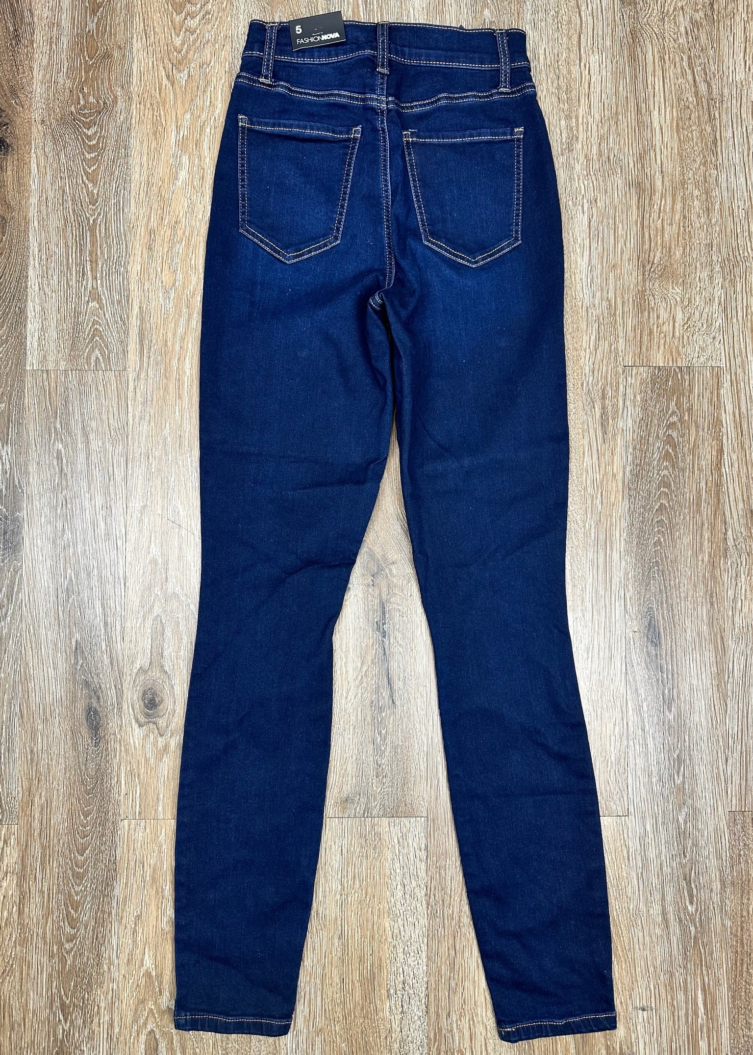 Dark Denim Jeans by Fashion Nova