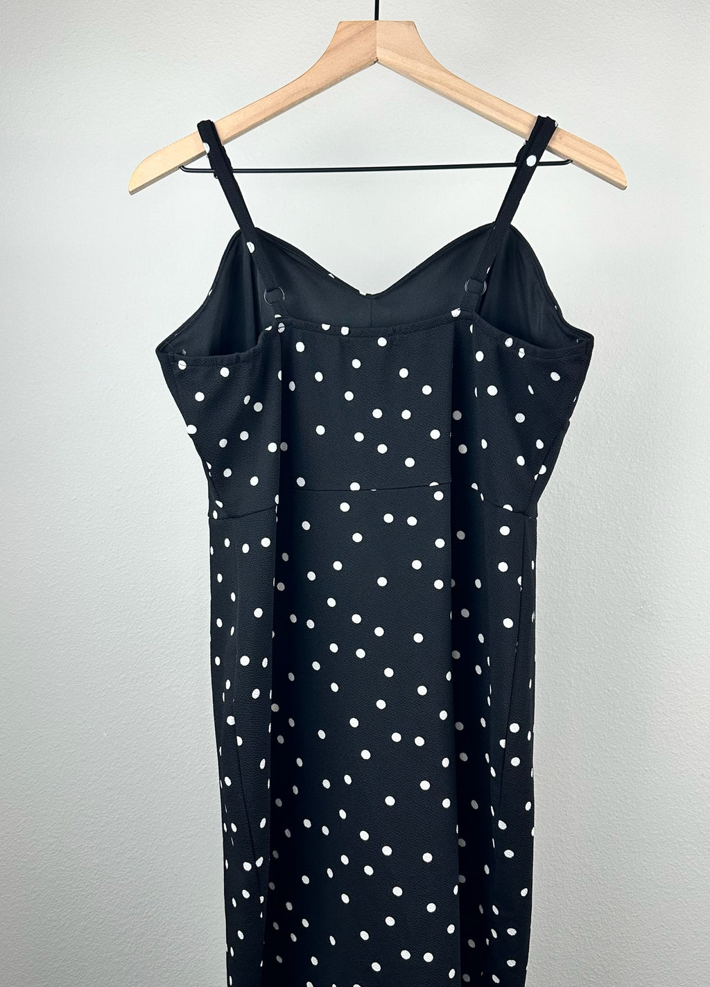 Black and White Polka Dot Dress by Fashion Nova