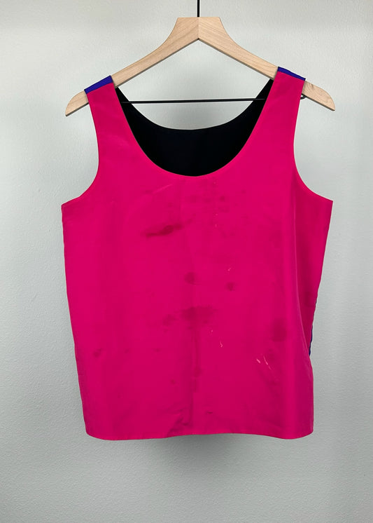 Women's Reversible Color Block Top By Notations