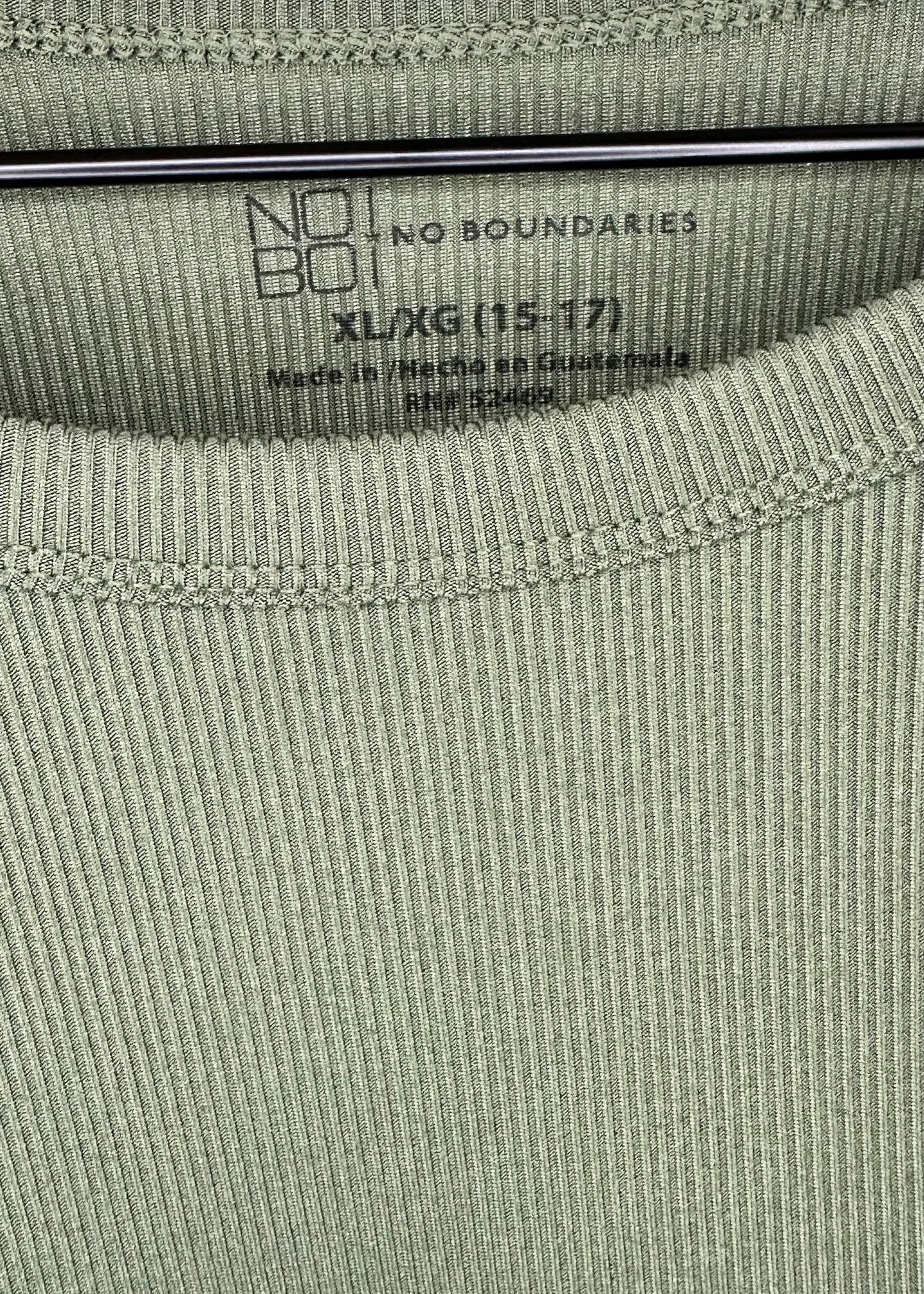 Green Long Sleeve Shirt by No Boundaries