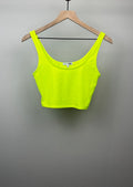 Neon Green Crop Top