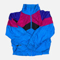 Upcycled YouTube Longstreet Warmup Colorblock Jacket