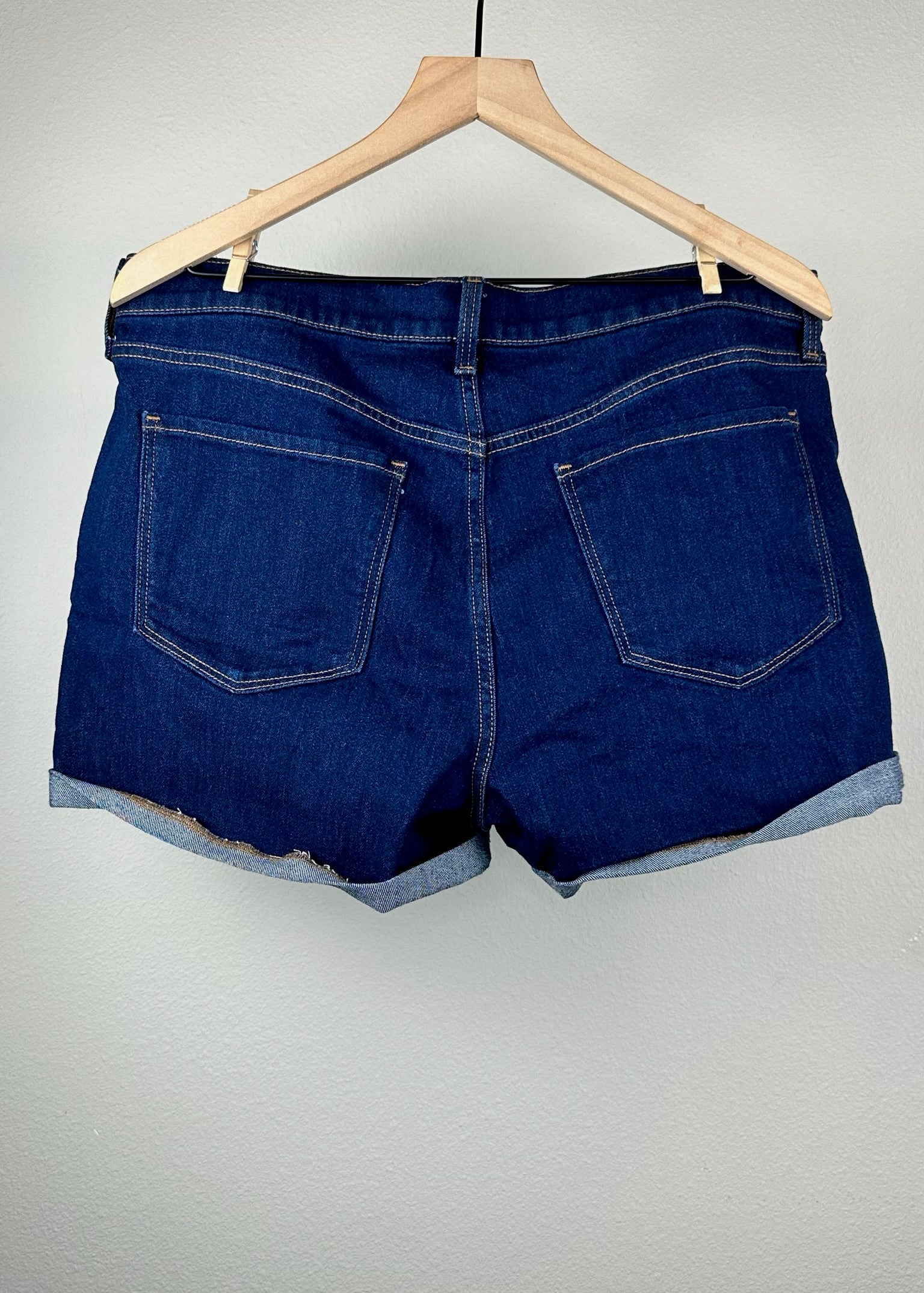 Dark Denim Shorts by Old Navy