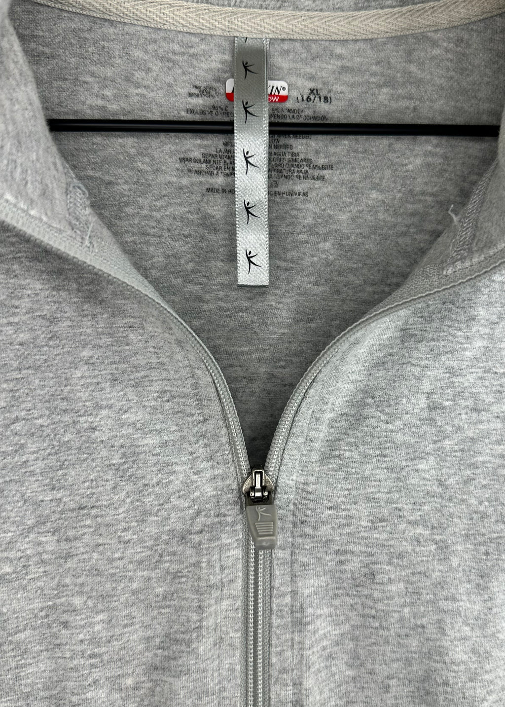 Grey Zipup By Danskin