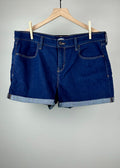 Dark Denim Shorts by Old Navy
