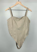 Tan Bodysuit By H&M