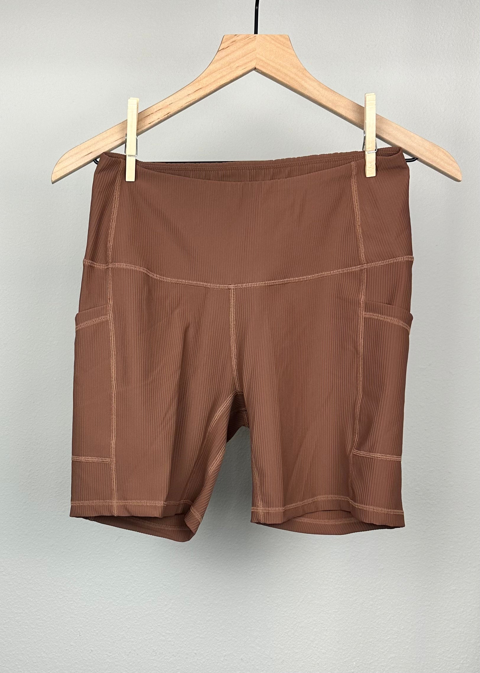 2 Piece Brown Short Set