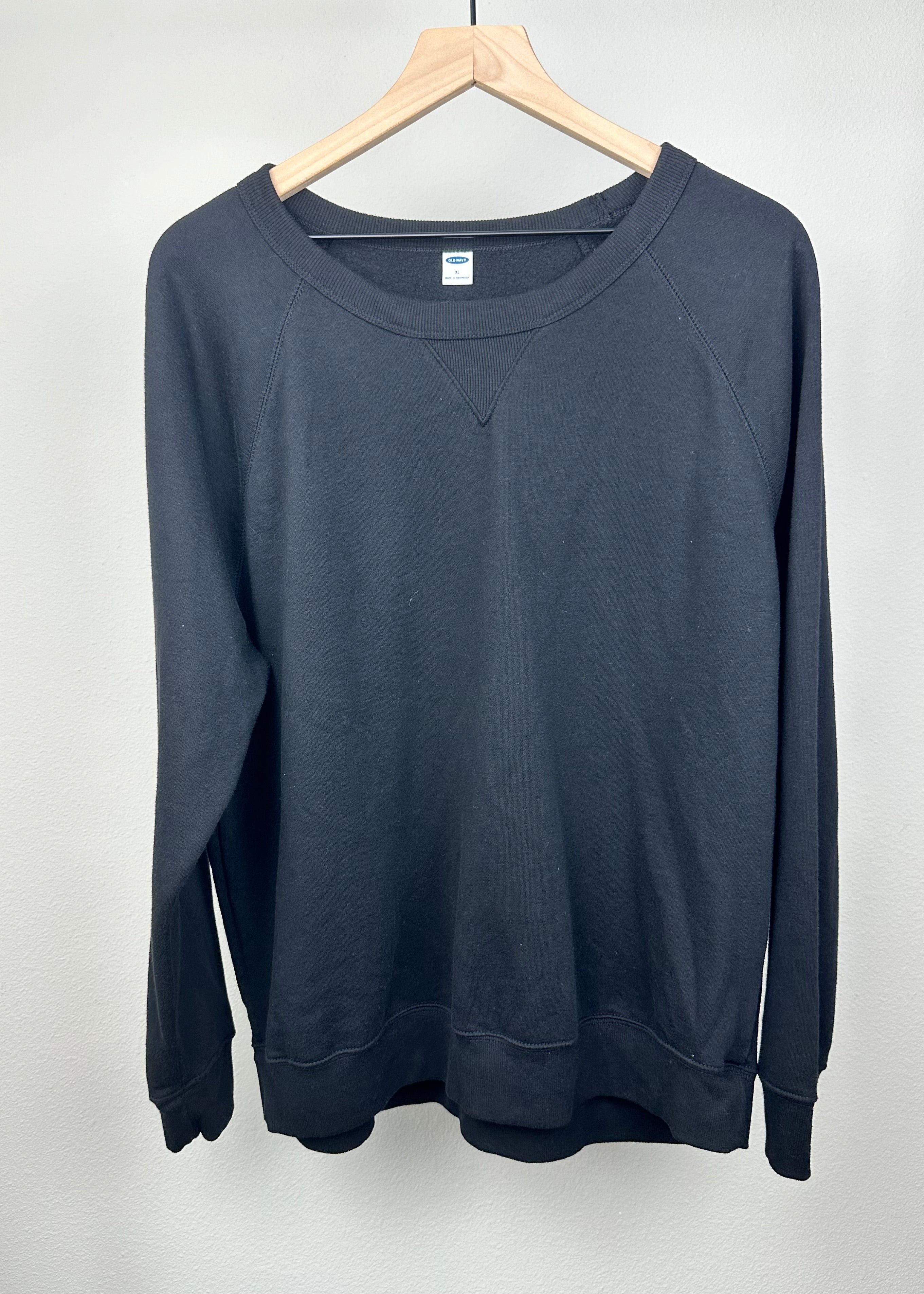 Women’s Black Crew Neck Sweater