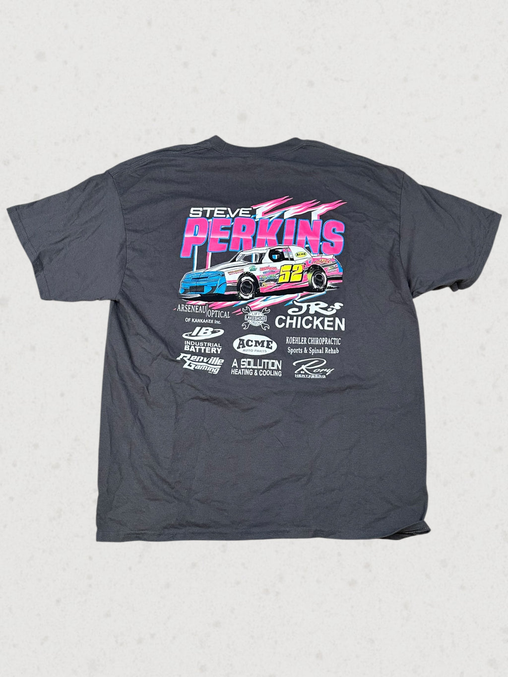 Grey Steve Perkins Graphic Tee