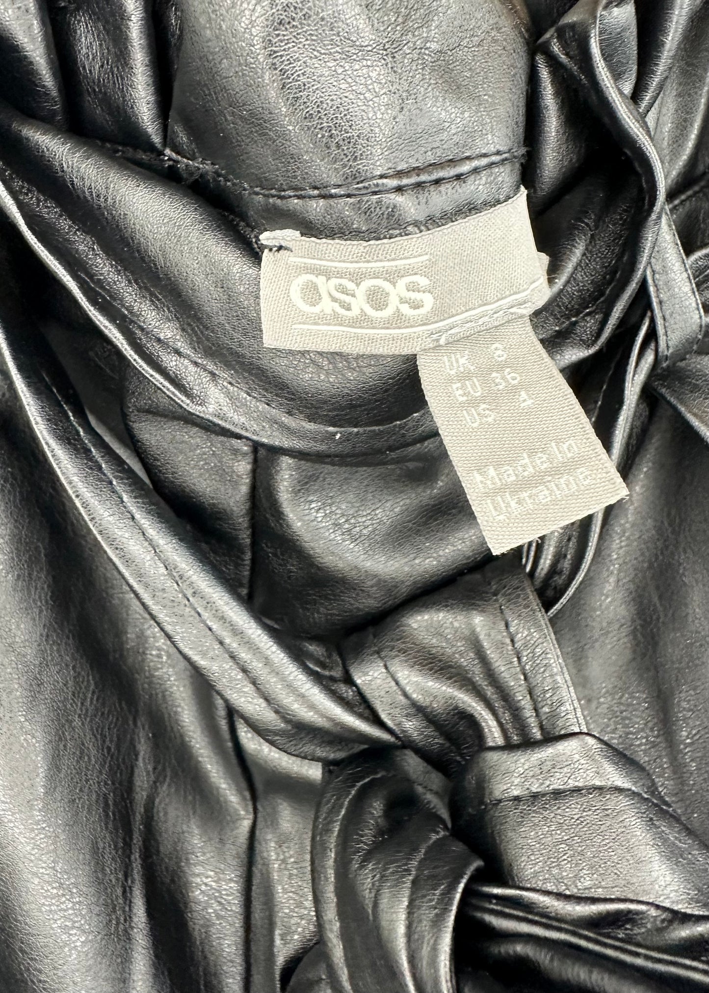 Leather Skirt by ASOS