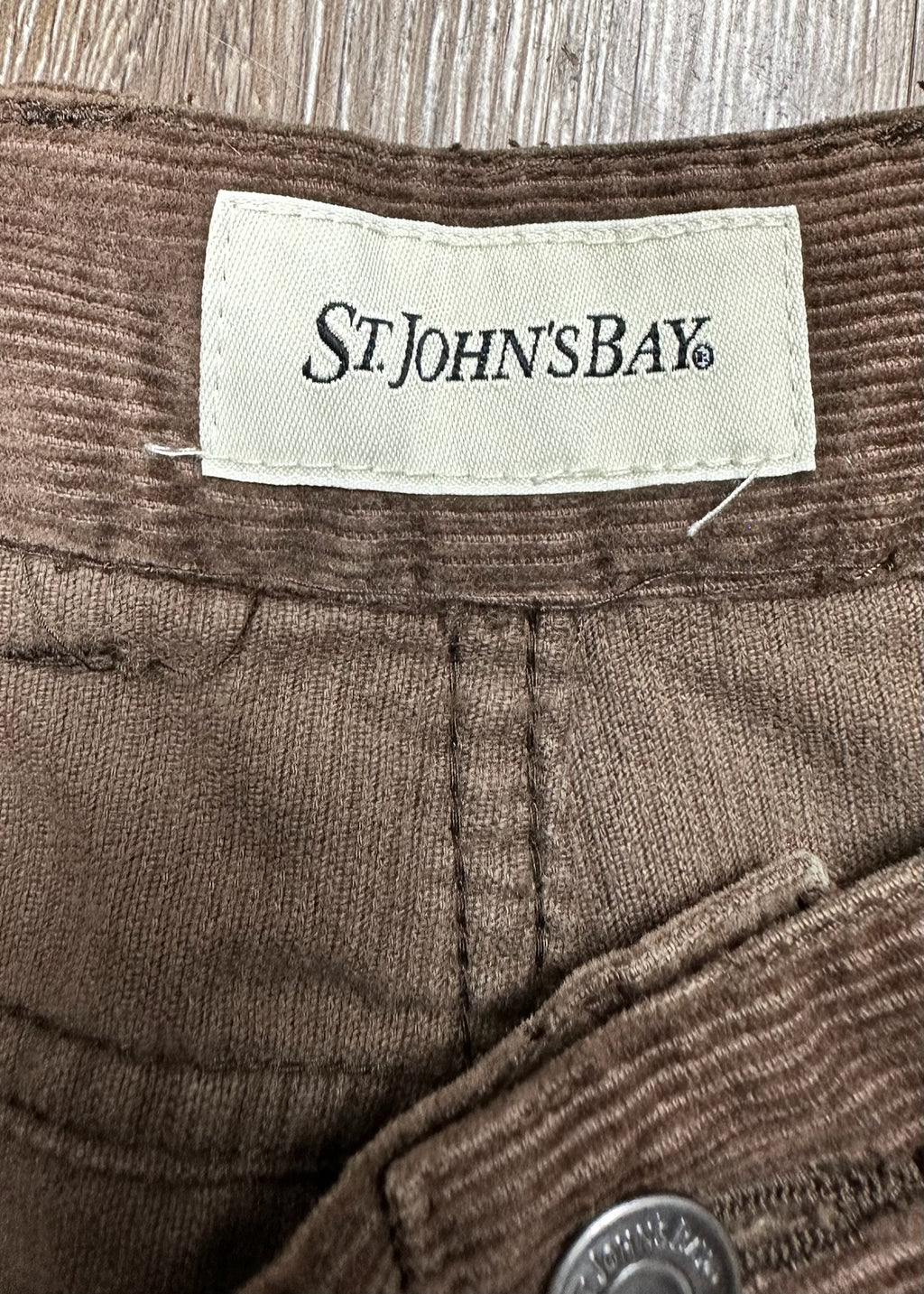 Brown Men's Corduroy Pants by St. Johns Bay