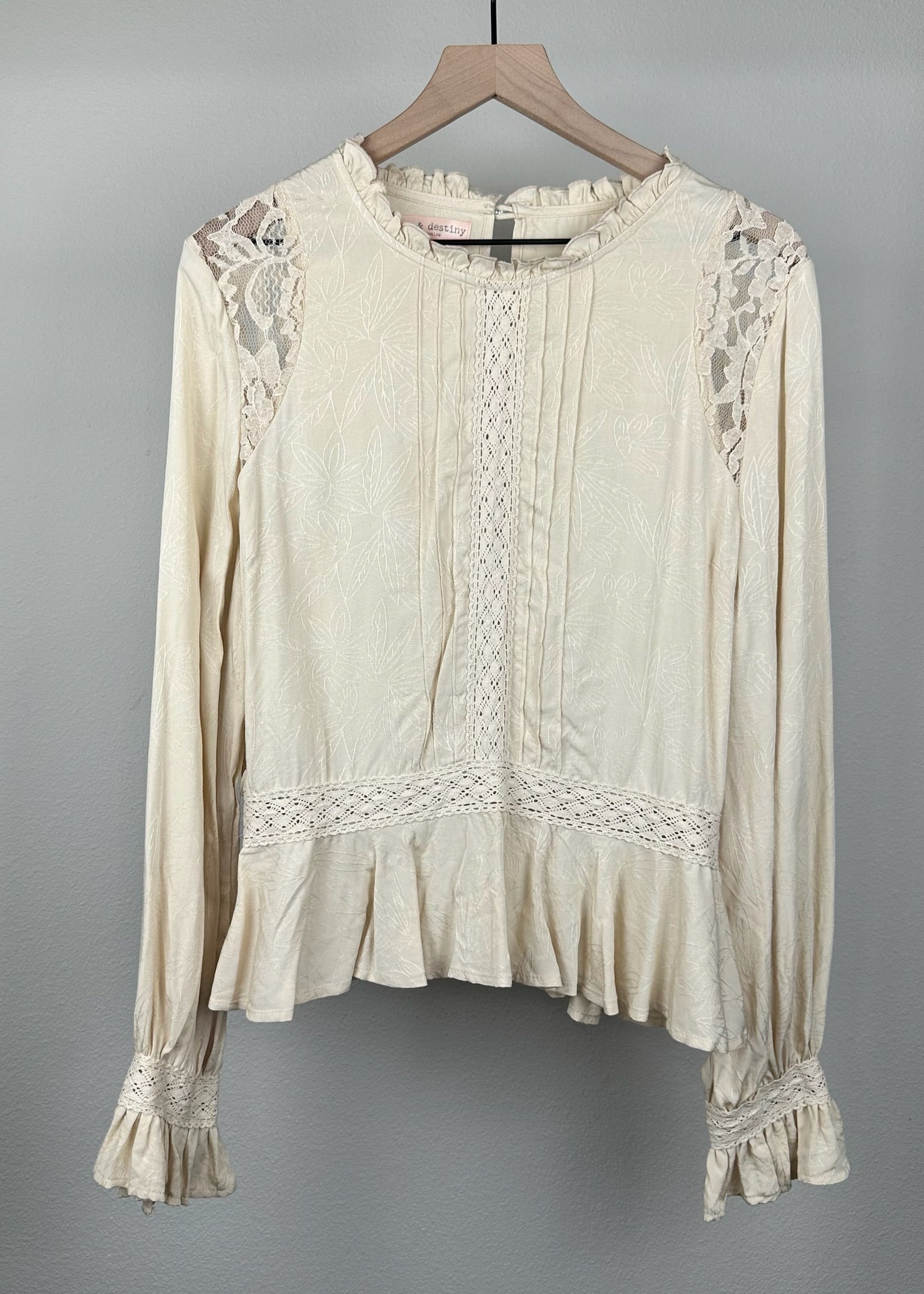 Lace Blouse by Chance & Destiny