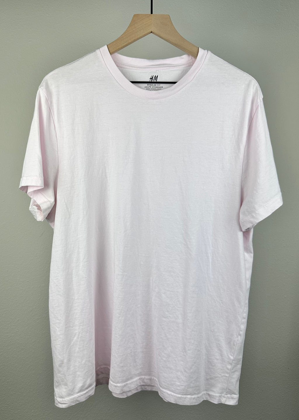 Coupe Standard Pink Basics T-Shirt by H&M
