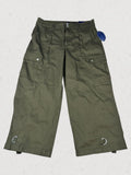 Womens Green Utility Pants