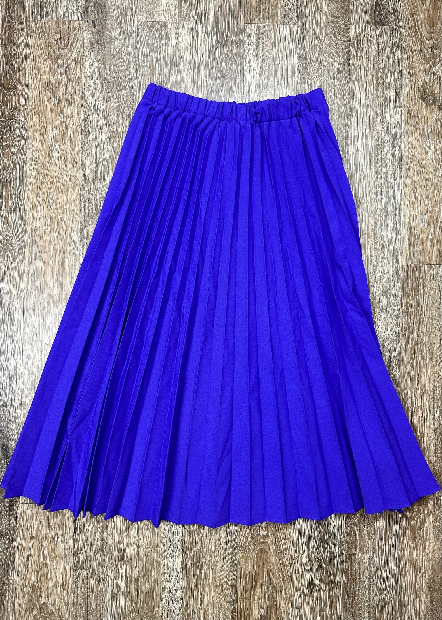 Purple Pleated Skit by Lasting Comfort