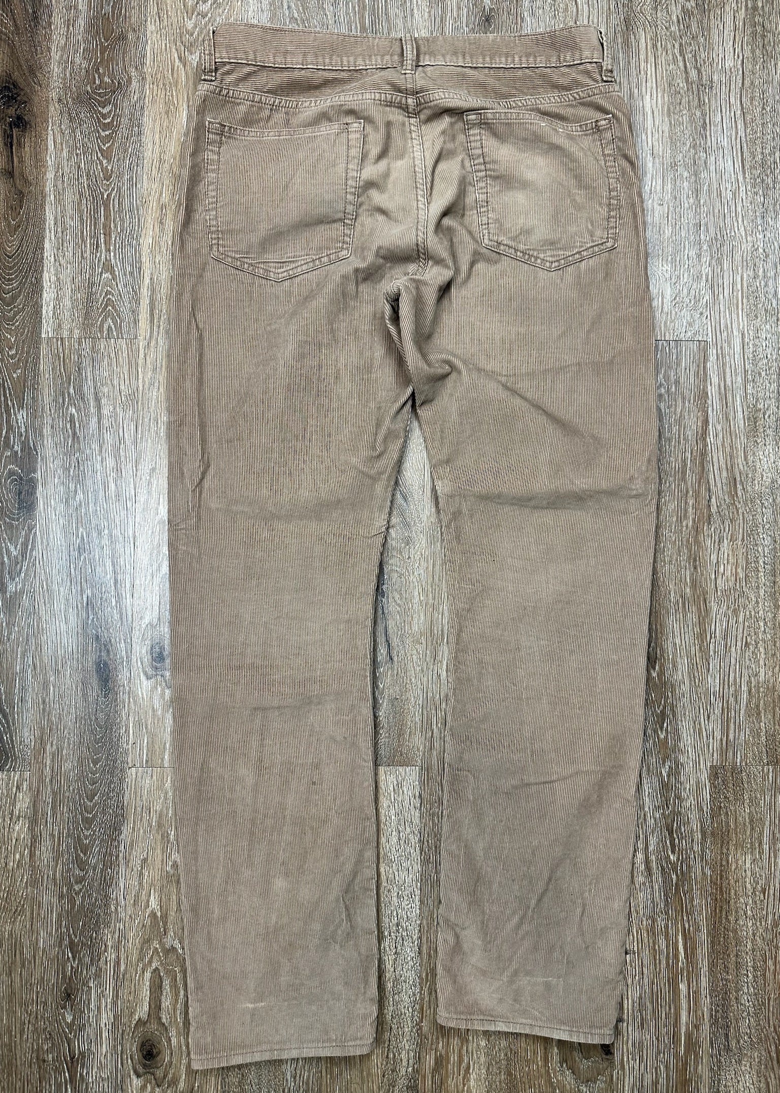 Tan Corduroy Straight-Fit Pants by J. Crew