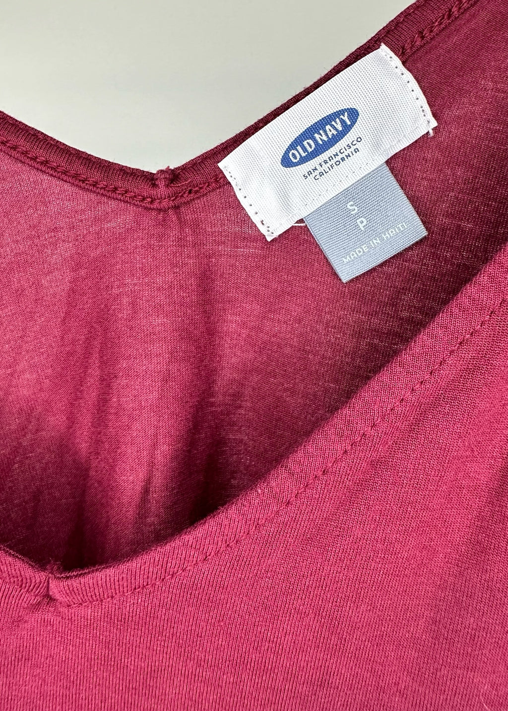 Old Navy Maroon Tank Top