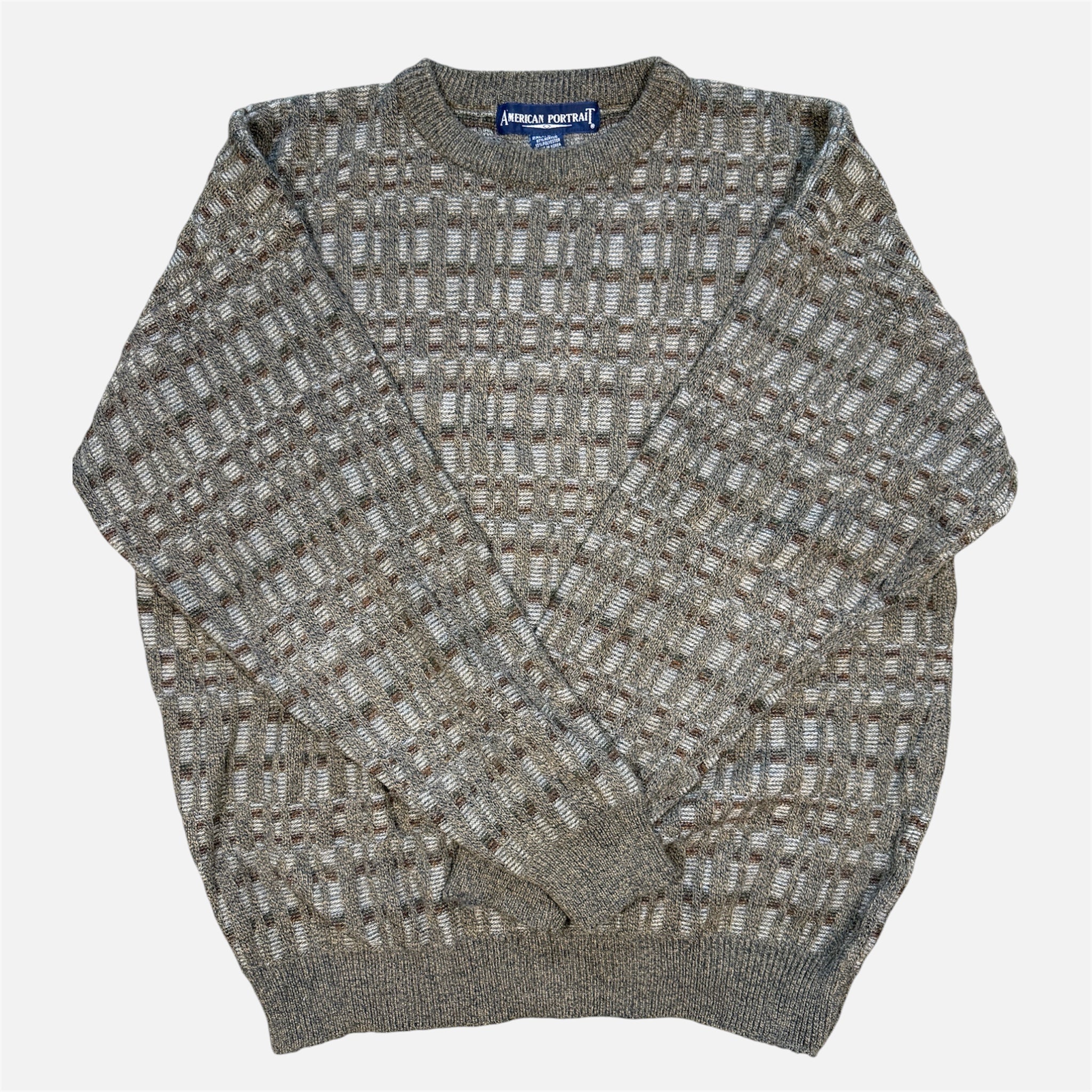 American Portrait Brown Sweater