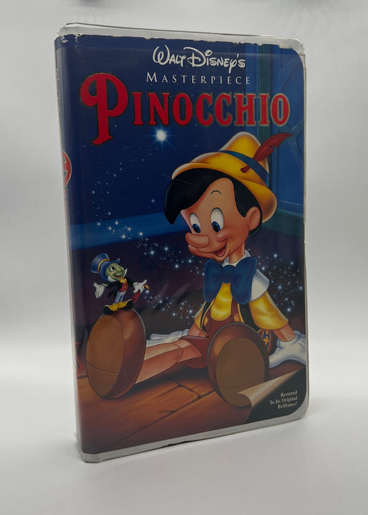 Pinocchio VHS Tape By Disney